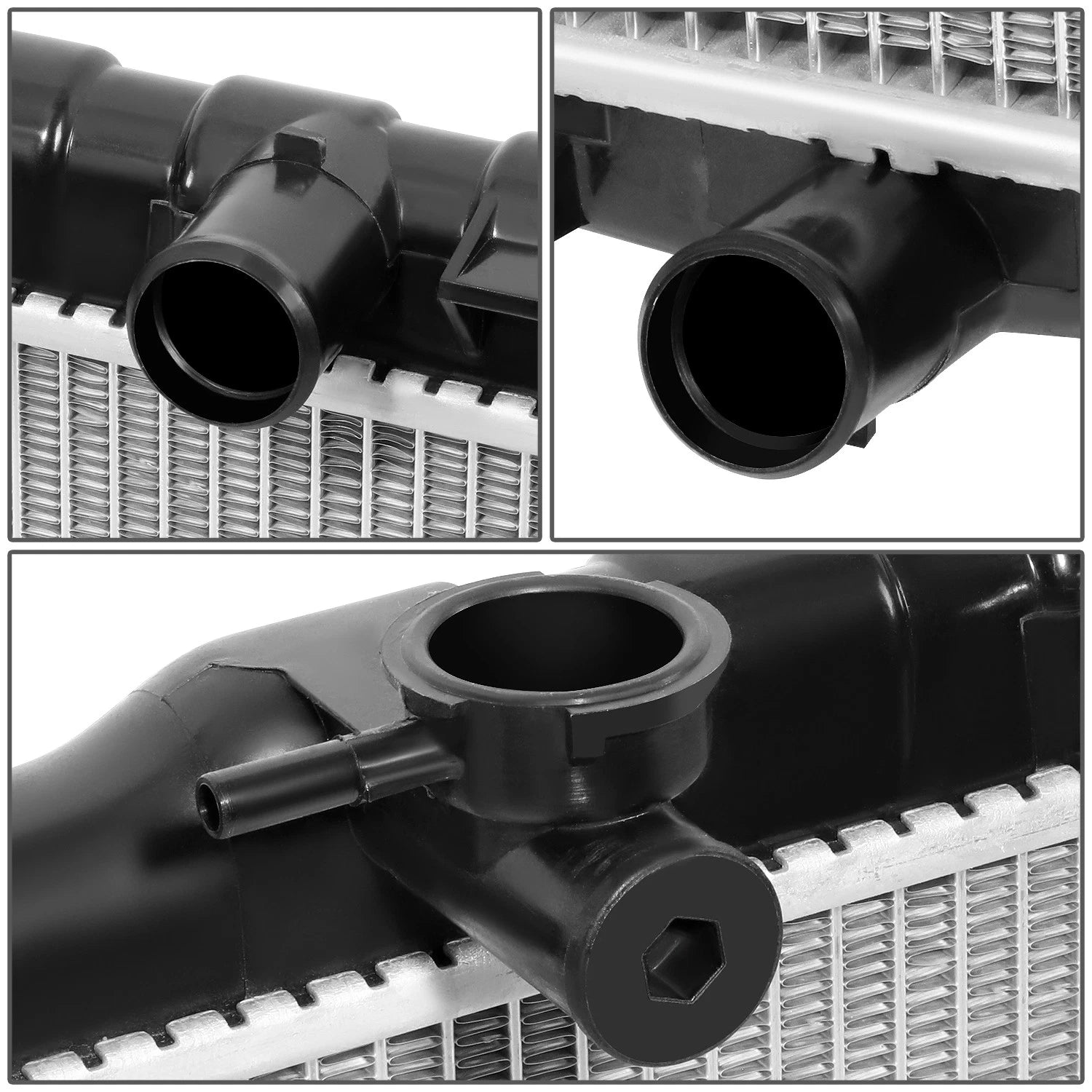 Aluminum Cooling Radiator for Kia Amanti (2004–2006) DPI 2790