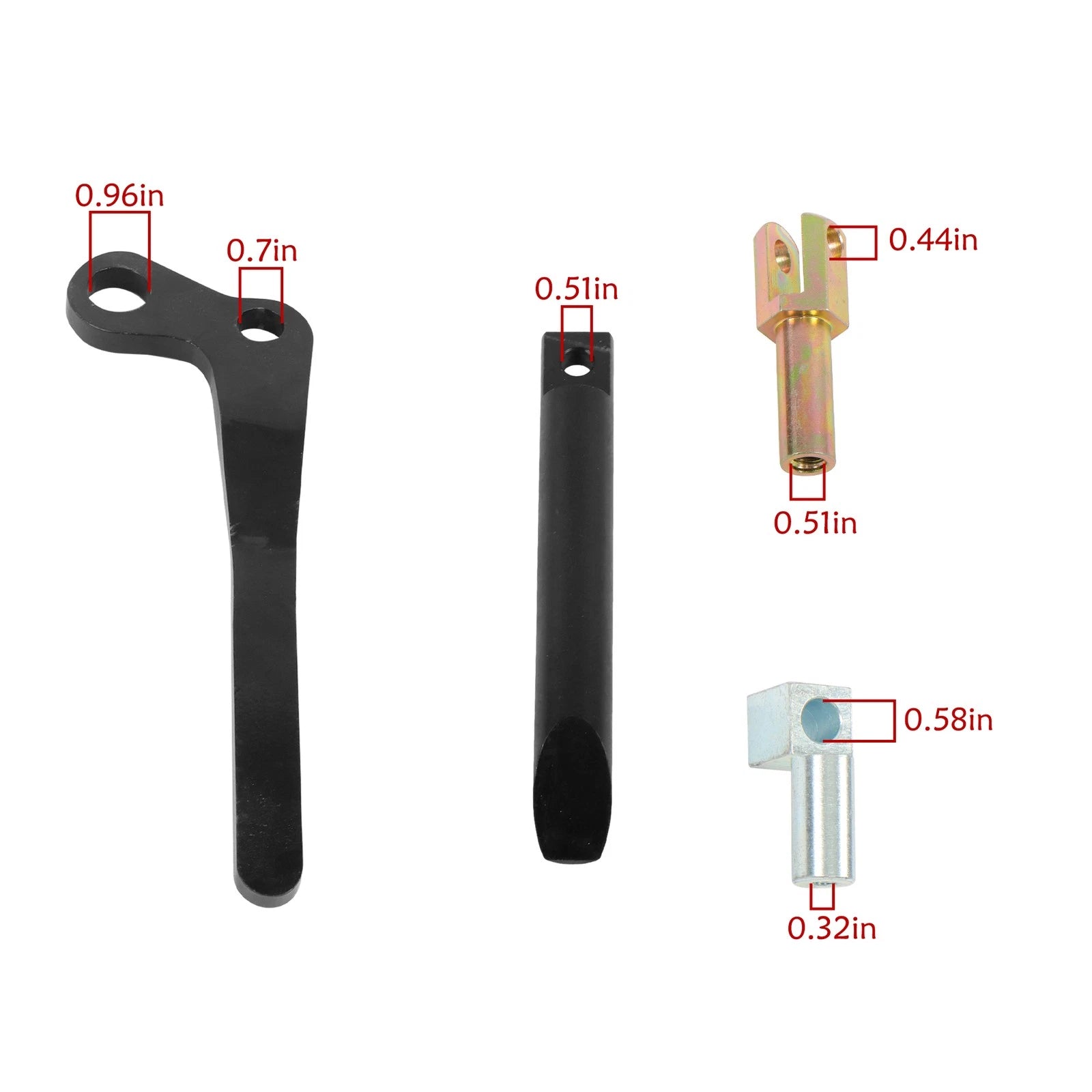 Bob-Tach Lever Kit for Bobcat 653 753 T250 T300 (2000–2023)