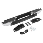 Rear Step Bumper Assembly for Chevy Colorado GMC Canyon (2004–2012) Chrome Black