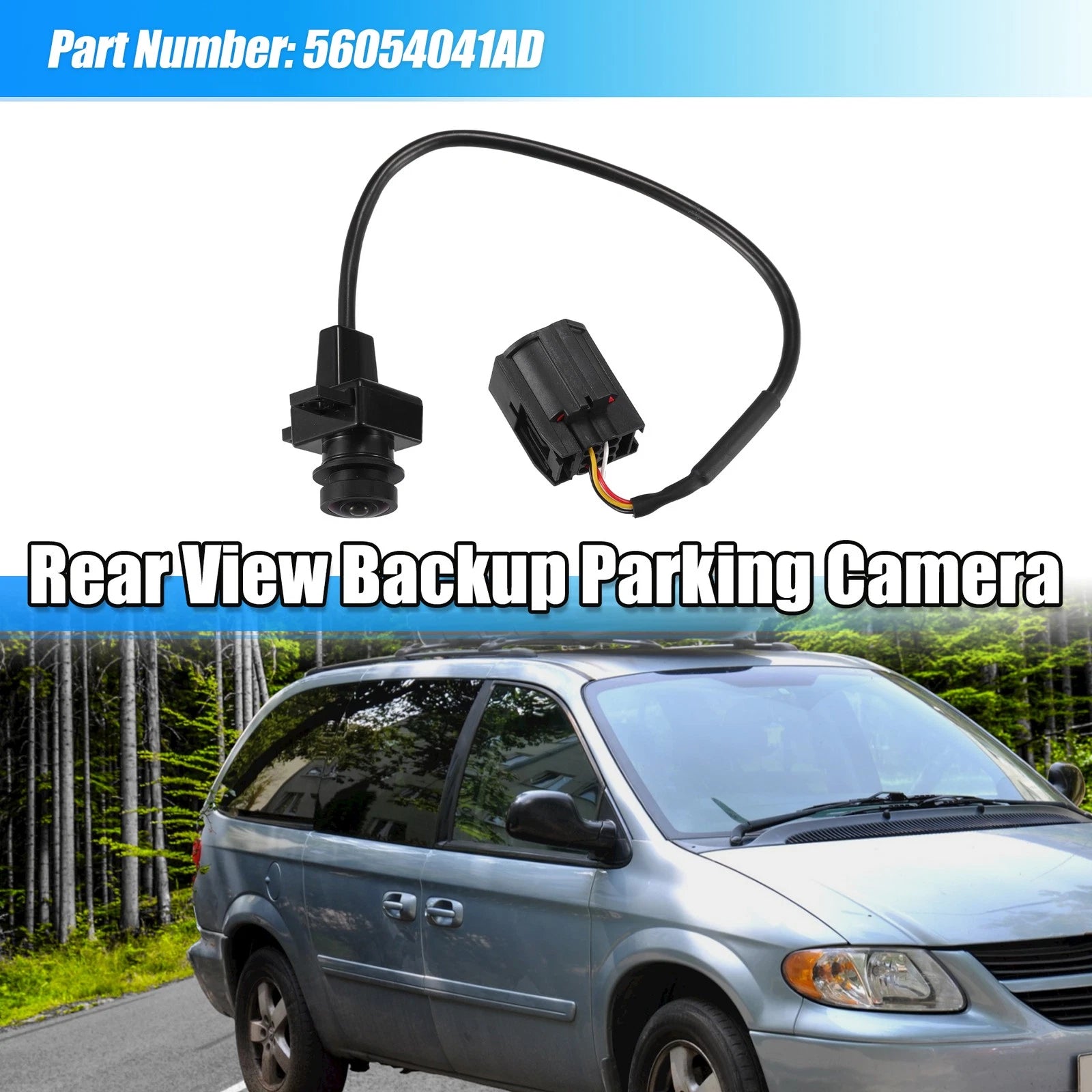 Rear View Backup Camera for Dodge Ram 1500 (2009–2012) 745060772336