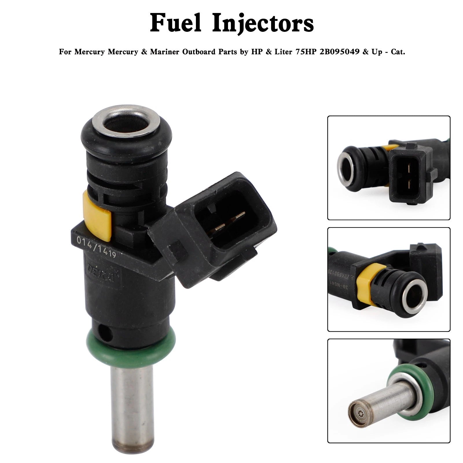 8M6002428 Fuel Injector for Mercury Outboard Motor 150HP (4-Stroke)
