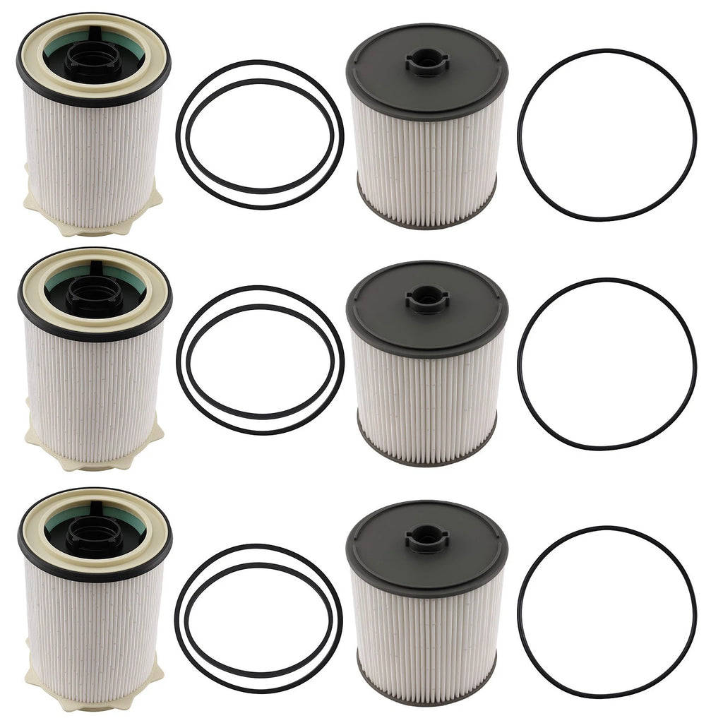 6pcs Fuel Filter for Ram 2500 3500 4500 5500 (2003–2023) 68157291AA, 68436631AA