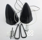 LED Side Mounted Rear View Mirrors for Suzuki Honda Kawasaki Yamaha (Bike)