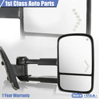 Left Heated Signal Towing Side View Mirror for GMC Silverado (2007-2014)