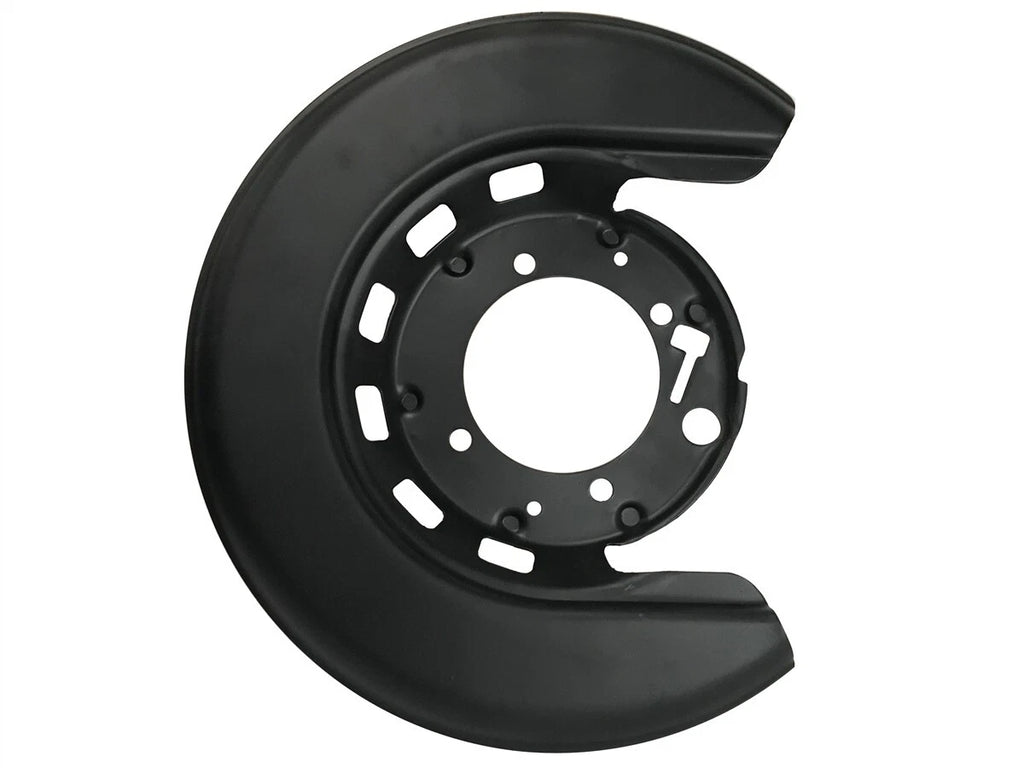 Rear Brake Rotor Backing Shield Plates Black Left and Right for Corvette (1965–1982)