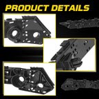 Set of 2 Front Bumper Retaining Brackets for Subaru Legacy (2015–2019)