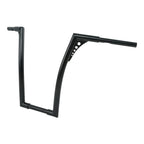 Black 18" Fat 1.25" Handlebar Hanger Bar for Harley Softail FXST