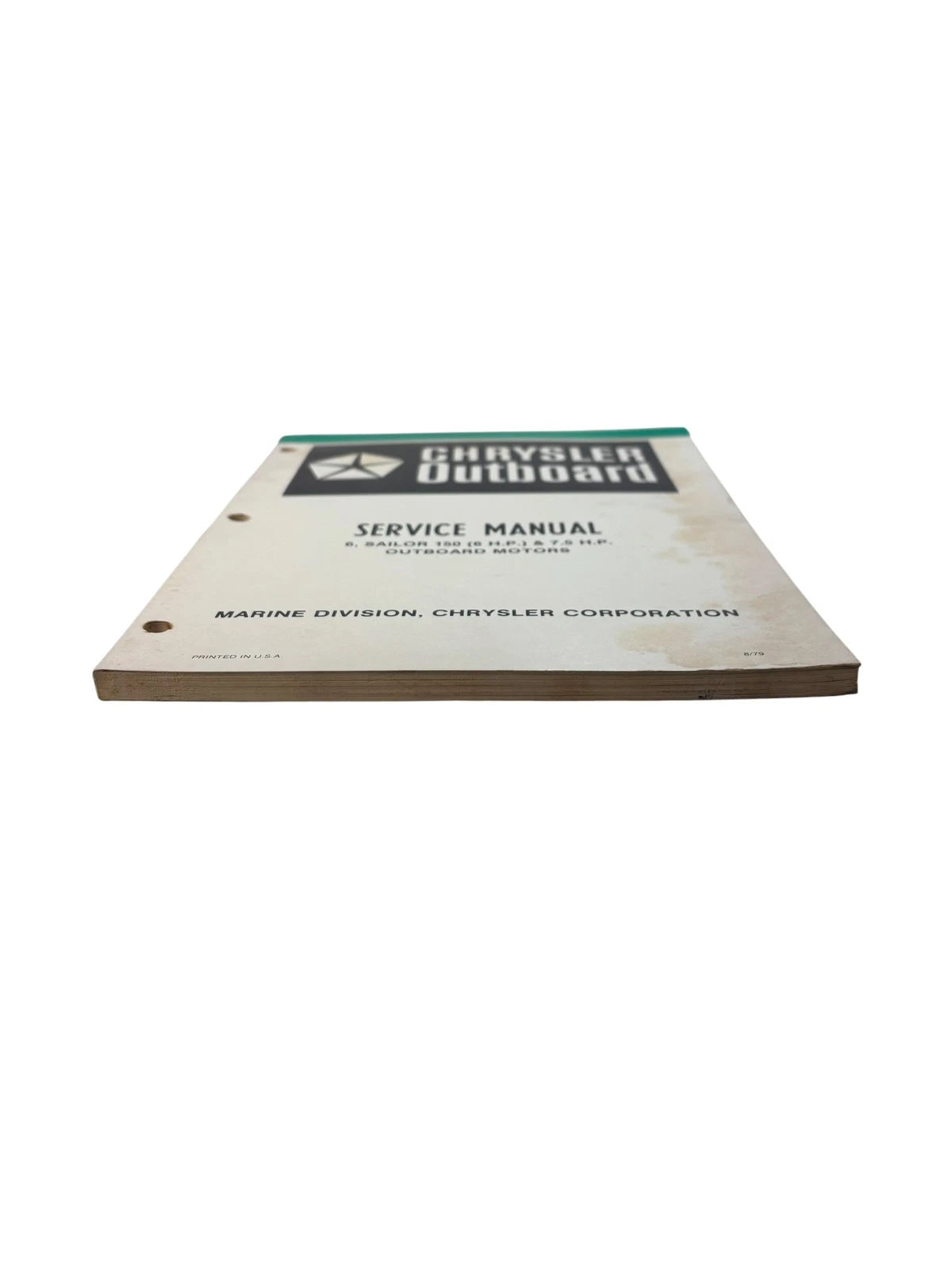 Service Manual for Chrysler Outboards OB3433, Sailor 150 (150 HP)