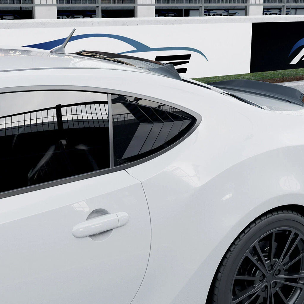 Rear Window Louvers Covers for Toyota GT86 Subaru BRZ Scion FR-S (2013–2020)