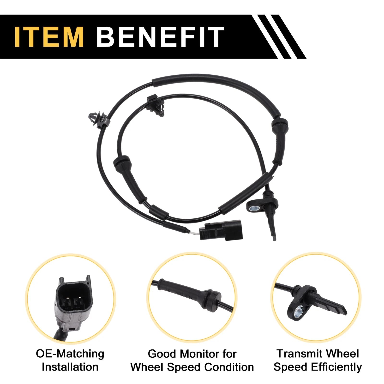 ABS Wheel Speed Sensor No.D10E4370X for Mazda CX-3 (2016–2021)