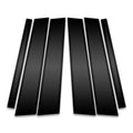 6pc Carbon Fiber Pillar Post Covers for 2007-2012 Mercedes-Benz GL Class