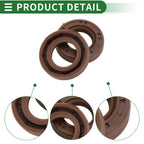 Set of 5 Oil Seals FKM Rubber 17x30x7mm for High Pressure