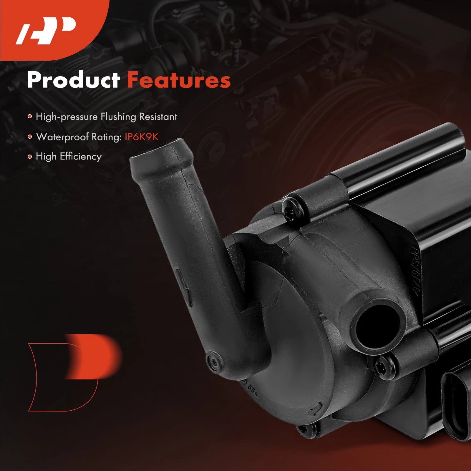 Turbocharger Electric Water Pump for BMW X5 X6 (2010–2014)