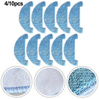 10X Mop Cloths Replacement Set for 360 P7 Robot Vacuum