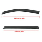 Set of 4 Window Vent Rain Visors for Honda Pilot (2016-2022)