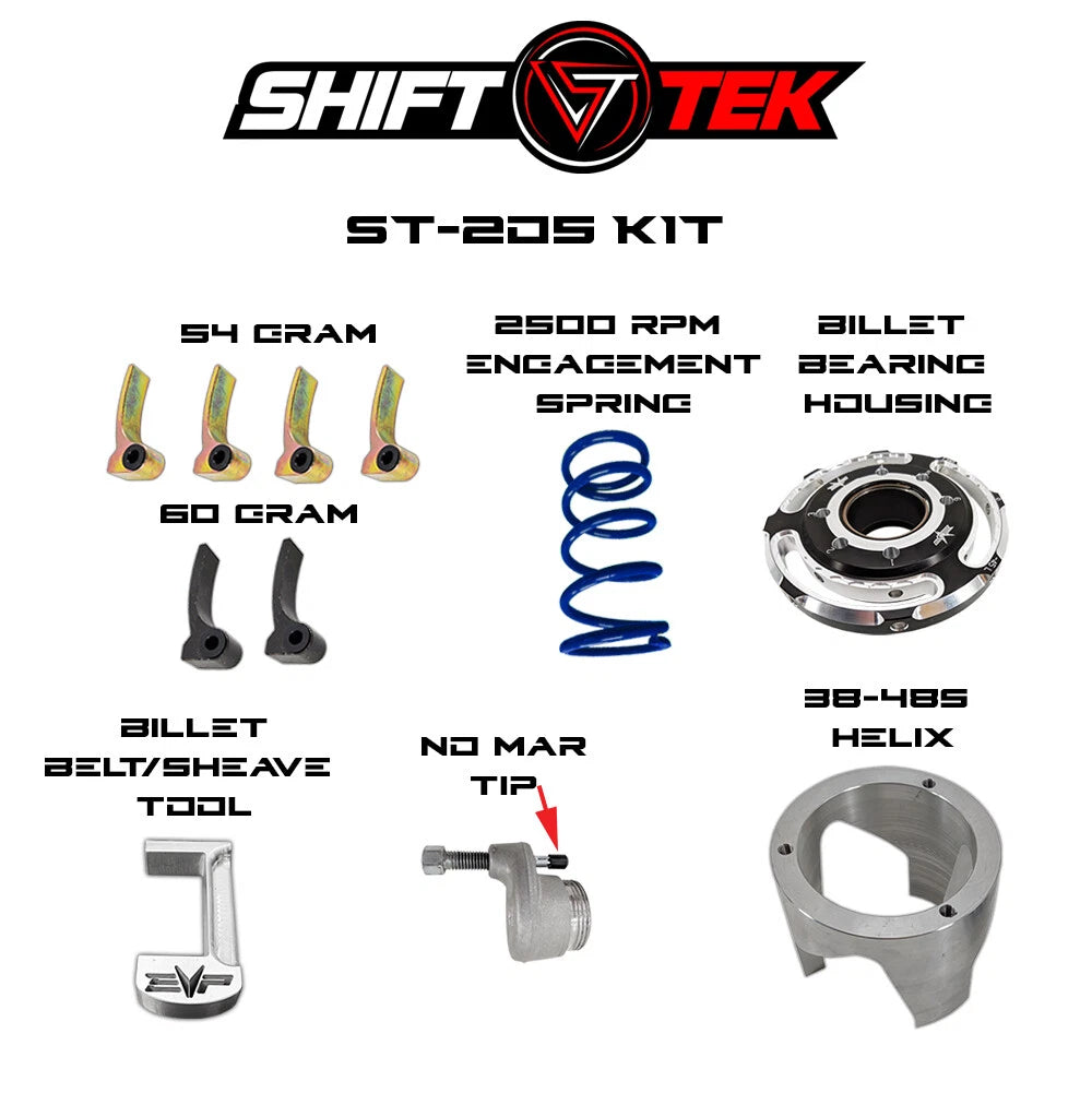 Evolution Powersports EVO Shift-Tek Clutching Package ST-205 for Maverick X3 (2017–2023)