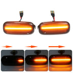 1 Pair LED Side Indicator Repeater Light for Audi A3 S3 A4 RS4 A6 S6 RS6 (2003–2013)
