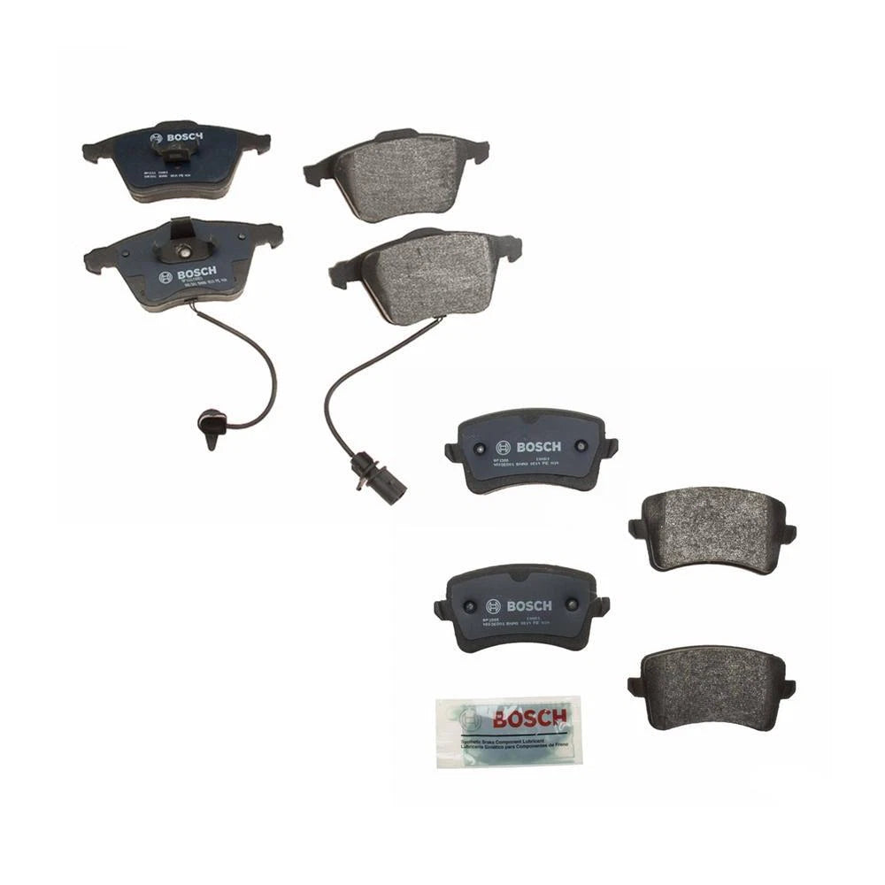 Bosch QuietCast Disc Brake Pads Kit for Audi A4 Quattro (2002–2008)