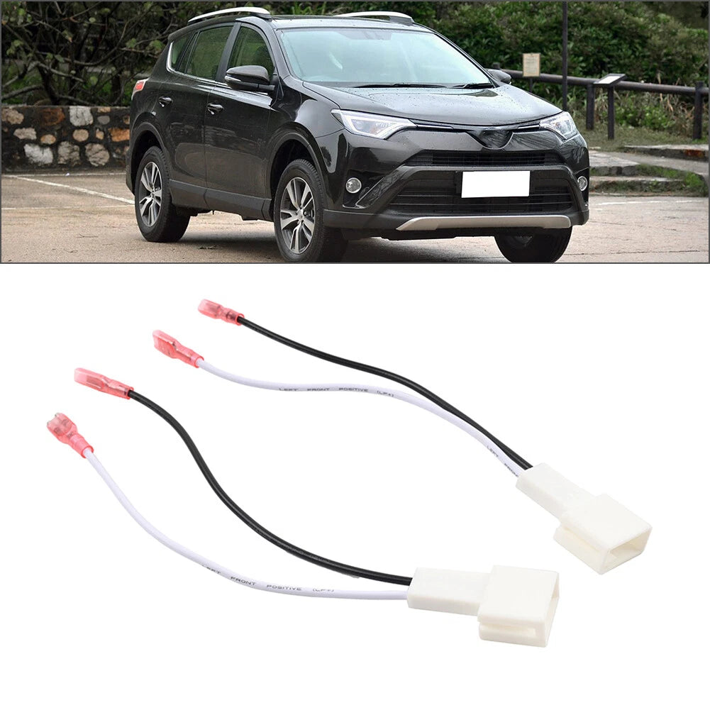 Stereo Radio Speaker Wire Harness Adapter for Subaru Toyota