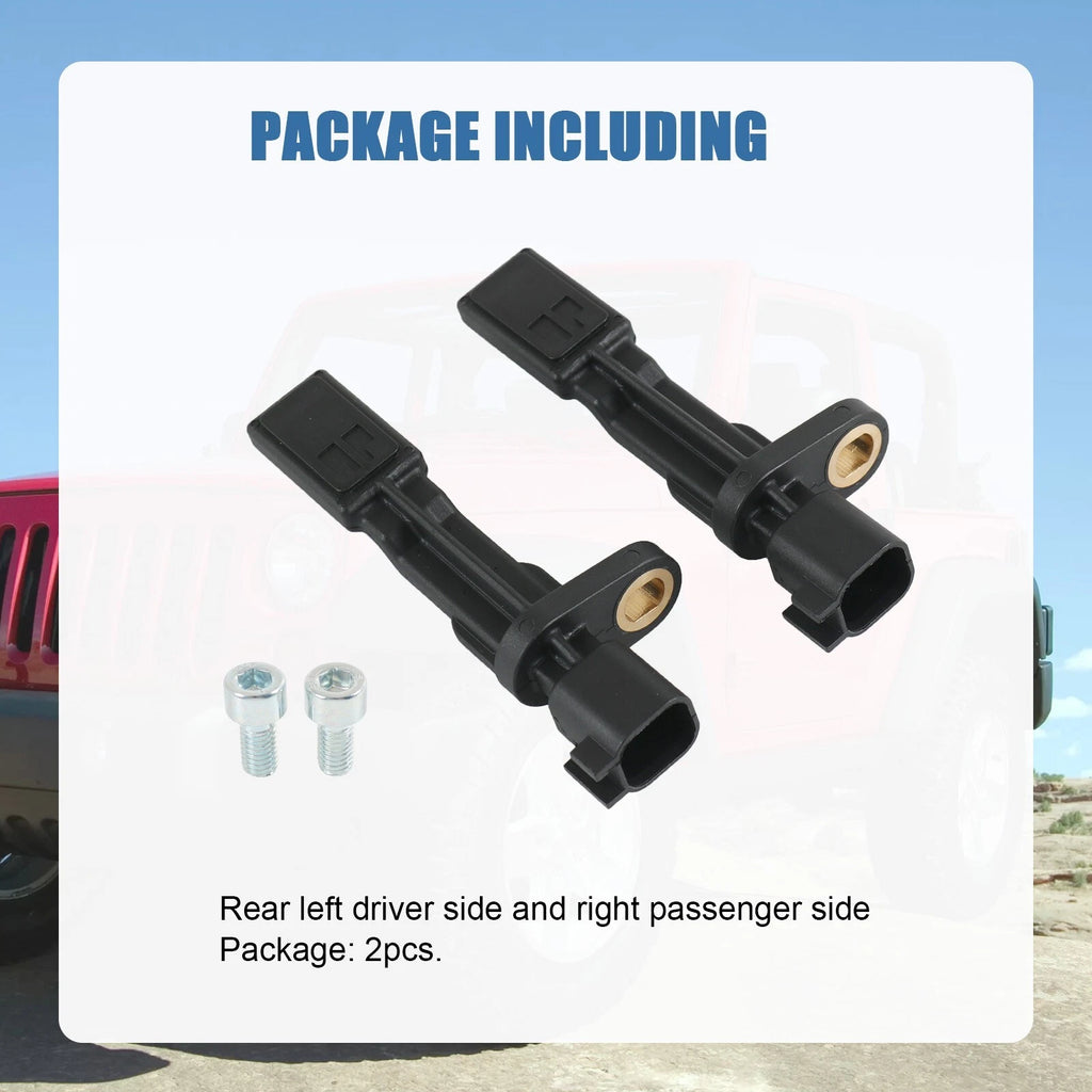 Set of 2 ABS Wheel Speed Sensors for Jeep Liberty (2006-2007)