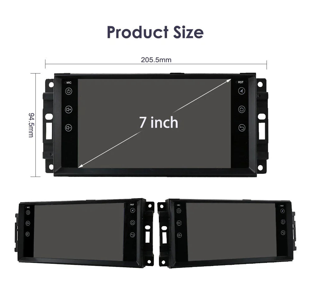 32G Android Car Radio GPS Navigation for Dodge Grand Caravan (2008–2011)