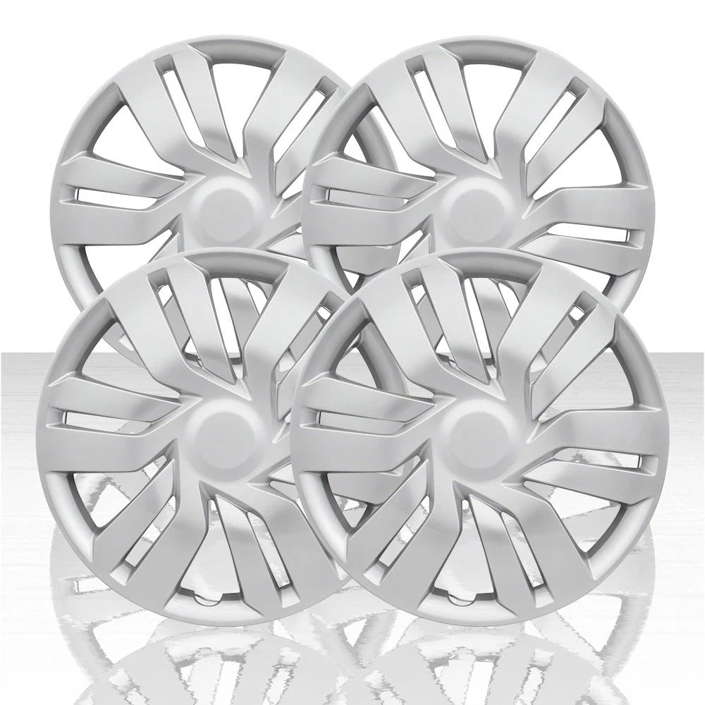 Set of 4 15" Wheel Covers for 2015-2018 Honda Fit - Silver - ARFH786