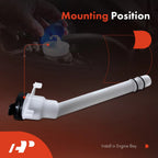 Windshield Washer Reservoir Filler Neck with Cap for Chevy Cruze (2016–2019)