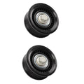 2X Accessory Drive Belt Idler Pulley Set for Chevrolet Camaro SS (2013–2015)