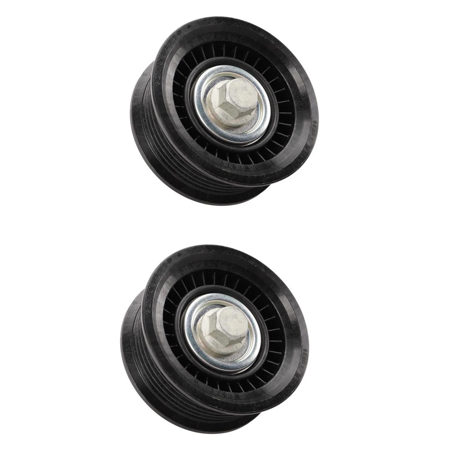 2X Accessory Drive Belt Idler Pulley Set for Chevrolet Camaro SS (2013–2015)