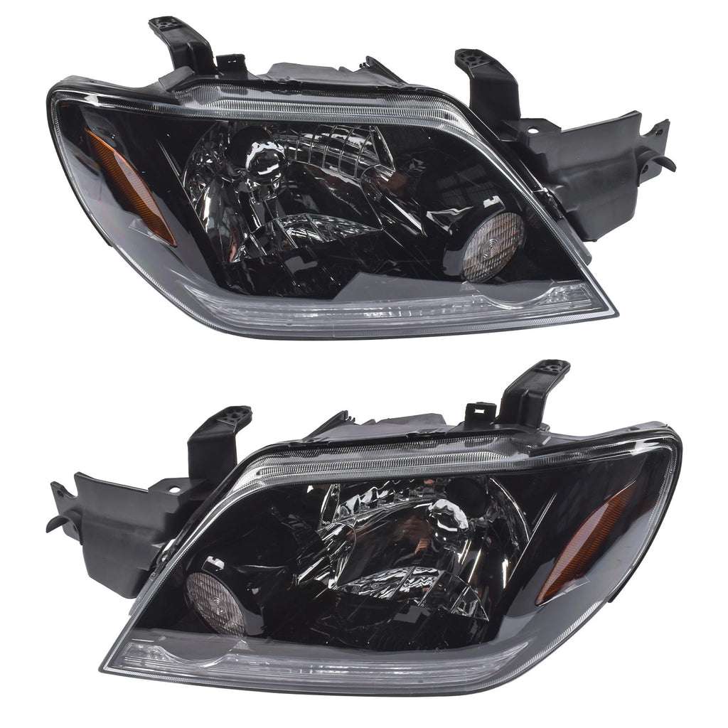Pair Headlight for Mitsubishi Outlander LS/XLS (2003-2006)