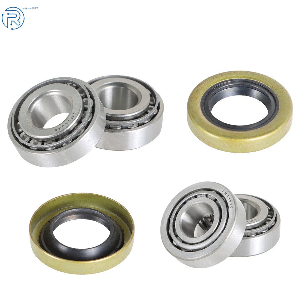 Set of 2 Front Wheel Bearings & Seal Kit for Club Car DS (1982–2002)