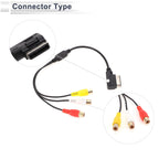 Audio Aux Adapter Cable for Audi (AMI to 3RCA)