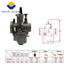 PWK34 Carburetor for Yamaha YZ85 Blaster YFS200 (2002–2015)