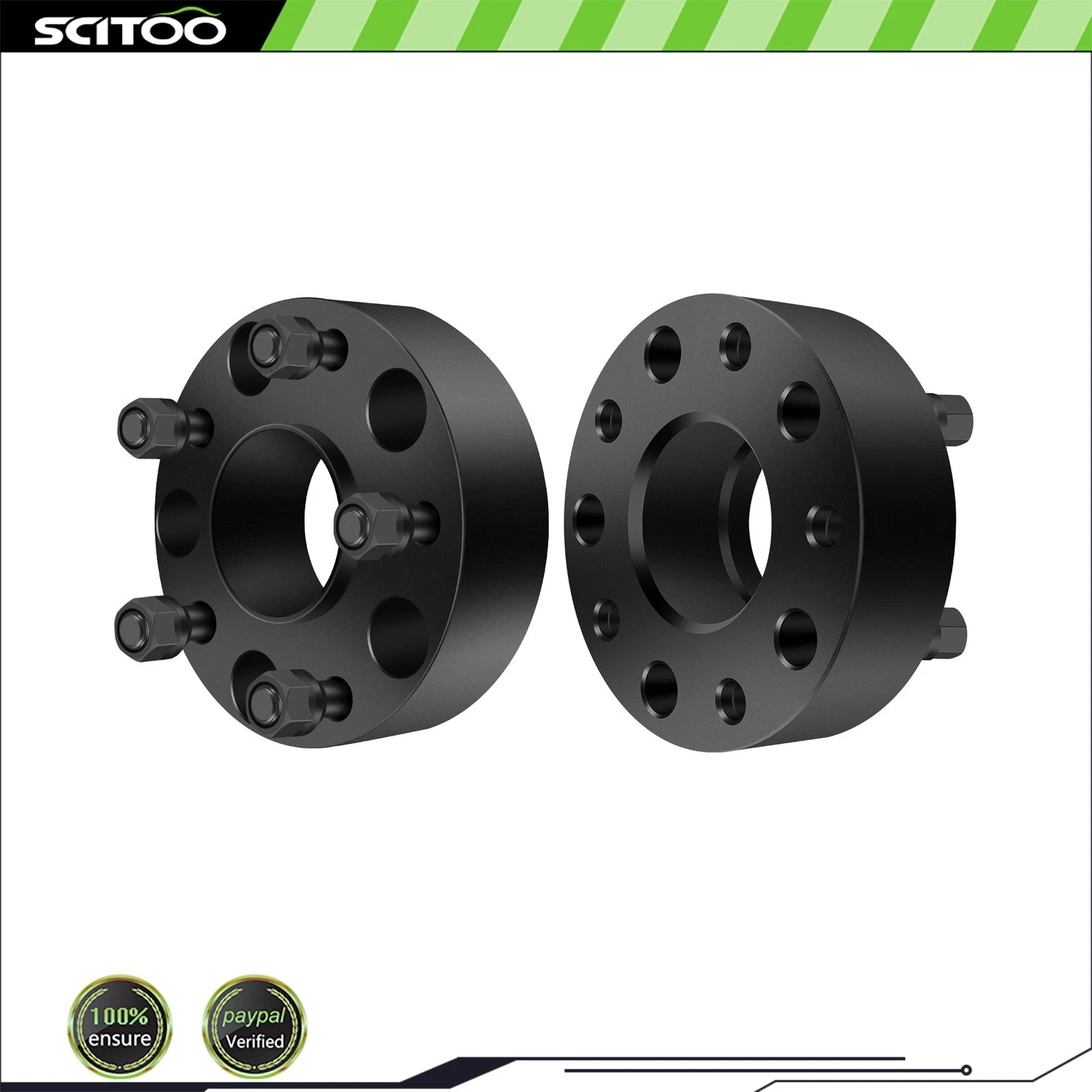 2Pcs 2 Inch Wheel Spacers 5x5.5 5x139.7 for Ram 1500 (2012–2018) M14x1.5