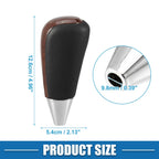 Gear Shift Knob for Toyota Land Cruiser (Plastic, Red Wood Pattern)