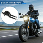 Short Long Brake Clutch Levers for Honda Rebel CMX 500 300 (2017–2023) Black Silver