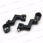 1.25" Engine Guards Foot Peg Mounts Clamp for Harley