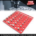 Nut and Bolt Thread Checker for Universal Use (28 Identifier)