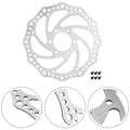 Brake Disc for Electric Scooter (Plastic, Silver, Stainless Steel)