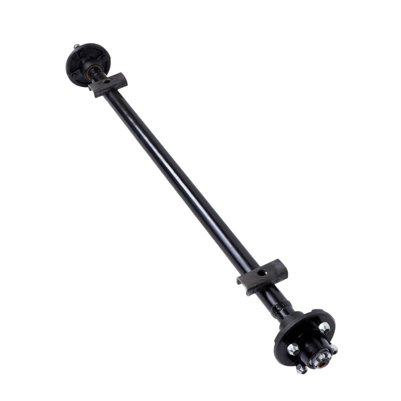 Set of 4 Trailer Axles for Light Trailers (2000 lbs Capacity)