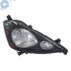 Halogen Headlights for Honda Fit Sport (2009–2011) Black Housing