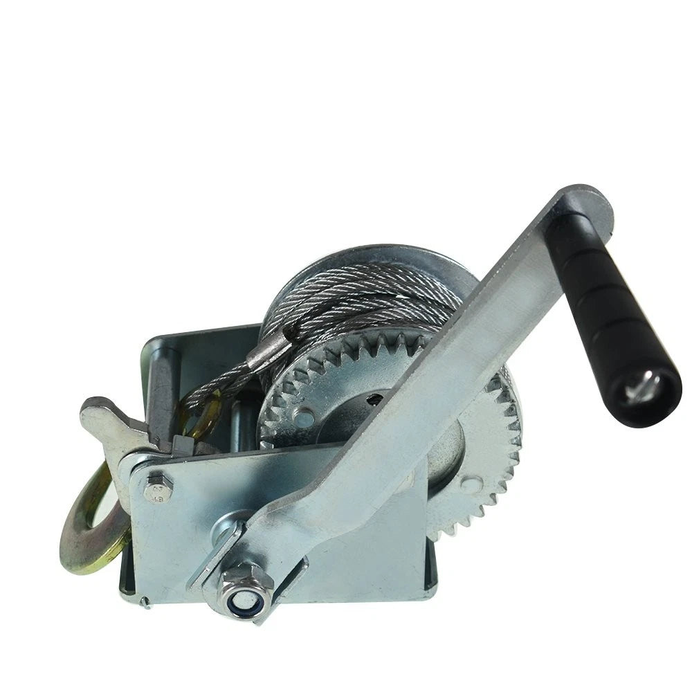 Heavy Duty Hand Winch for Various Models (800lbs, 13FT Cable)