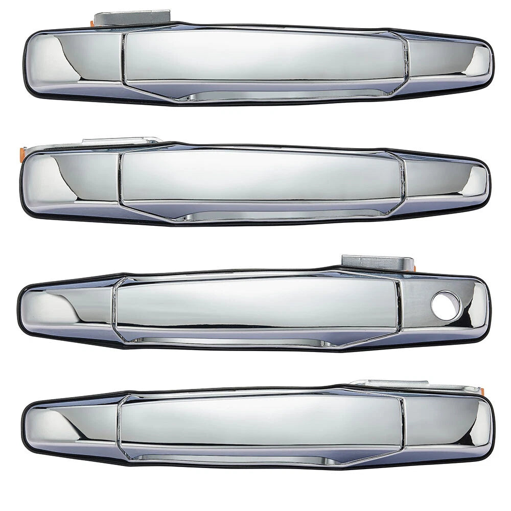 Exterior Door Handle Front & Rear for Chevy Silverado 1500 (2019-2022)