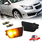 Smoked Amber LED Side Marker Lights for Chevy Cruze (2011–2015)