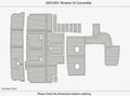EVA Pads Flooring Mat for Silverton 42 Convertible (2001)