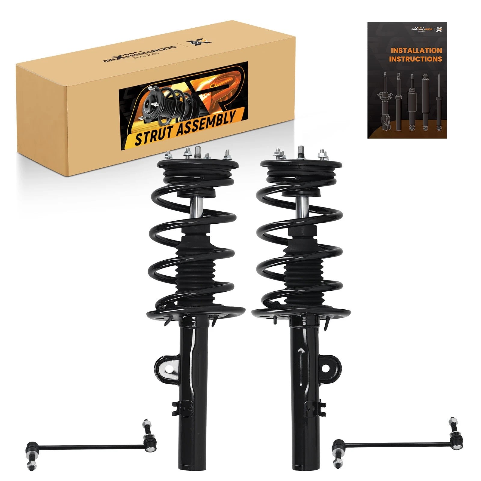 4PCS Front Suspension Shock Strut for Ford Taurus AWD (2010–2011) 272532