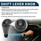 Automatic Gear Shift Knob for Mercedes-Benz C-Class (2000-2019) Black Gray