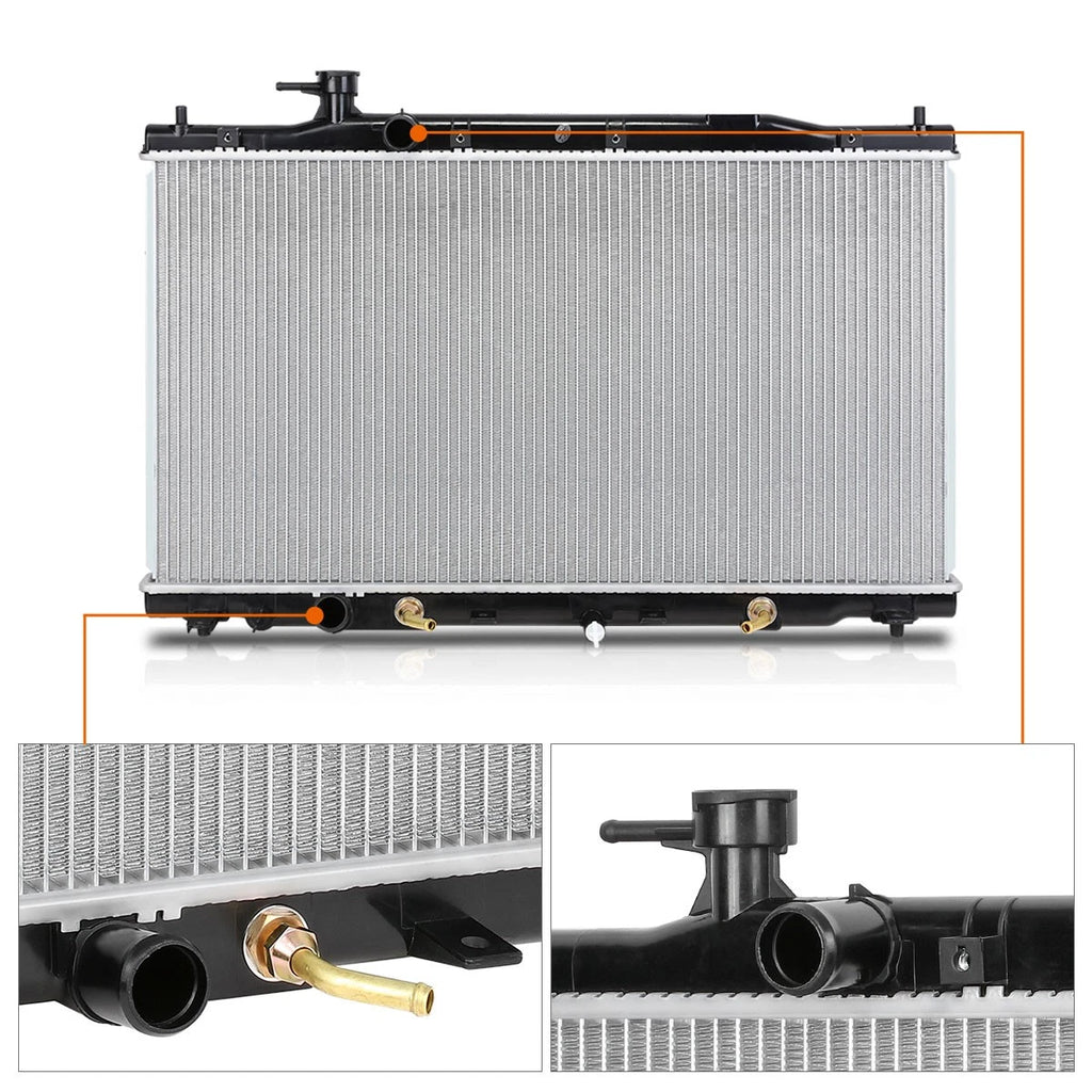 Full Aluminum Core Cooling Radiator DPI-2954 for Honda CR-V (2007–2009)