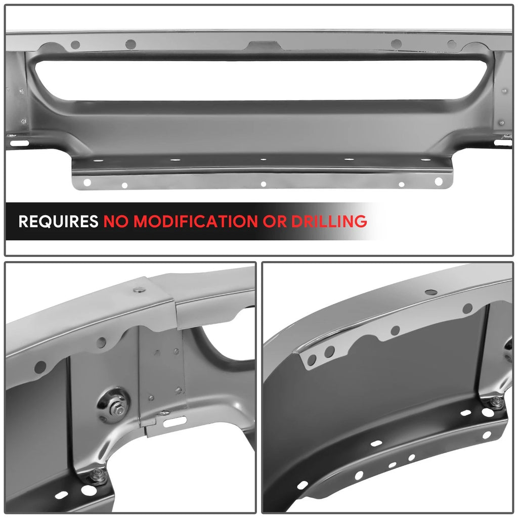 Polished Chrome Front Bumper Face Bar for Ford F-150 (2006–2008)