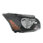 Halogen Black Headlight Right RH for Ford Transit 150/250/350 (2015–2022)